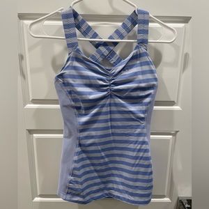 Size 2 cross back workout tank